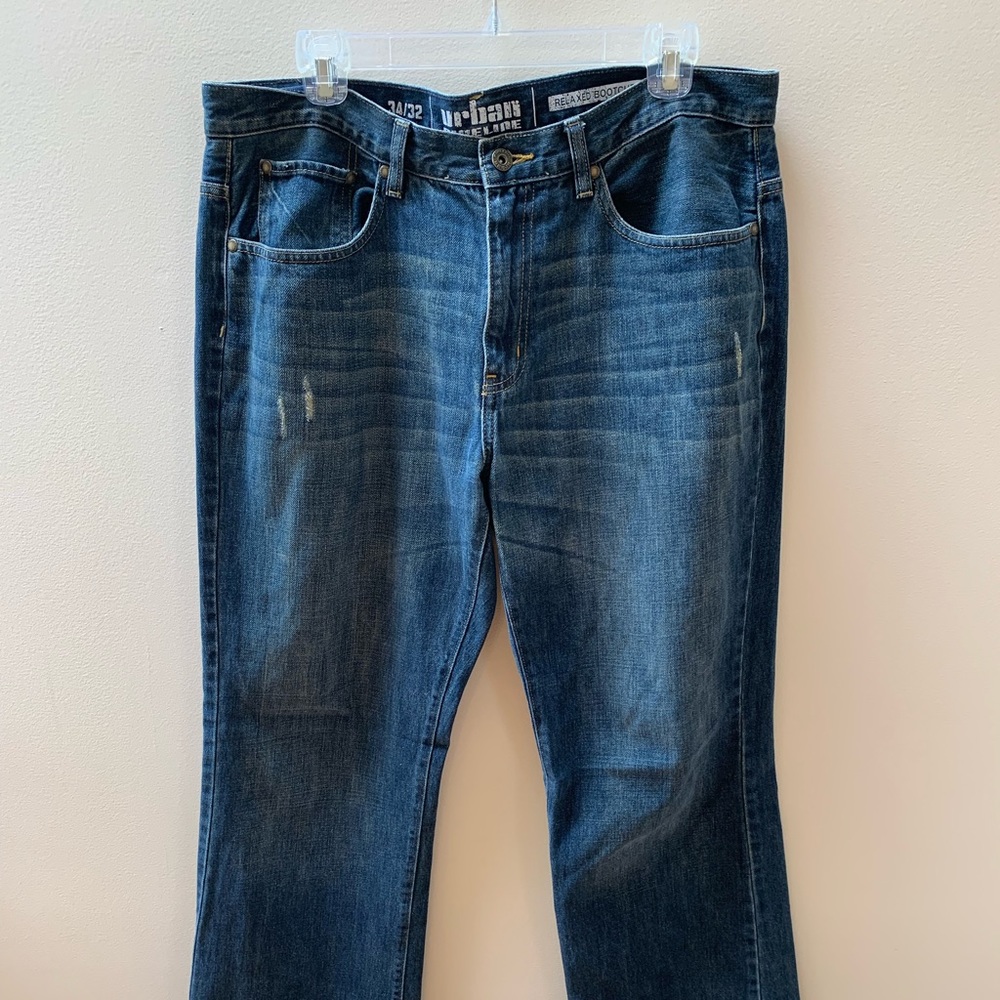 Men’s Urban Pipeline Relaxed Bootcut Jeans 34x32